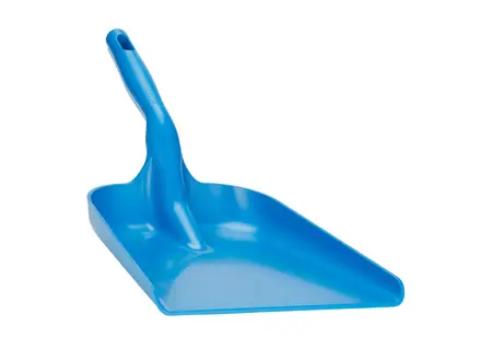 Pelle à main plate Vikan 56743, détectable, en polypropylène, 550 mm, bleue